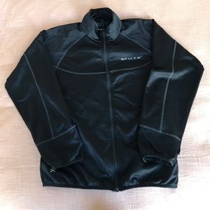 SpaceX Athletic Jacket Fleece - Black